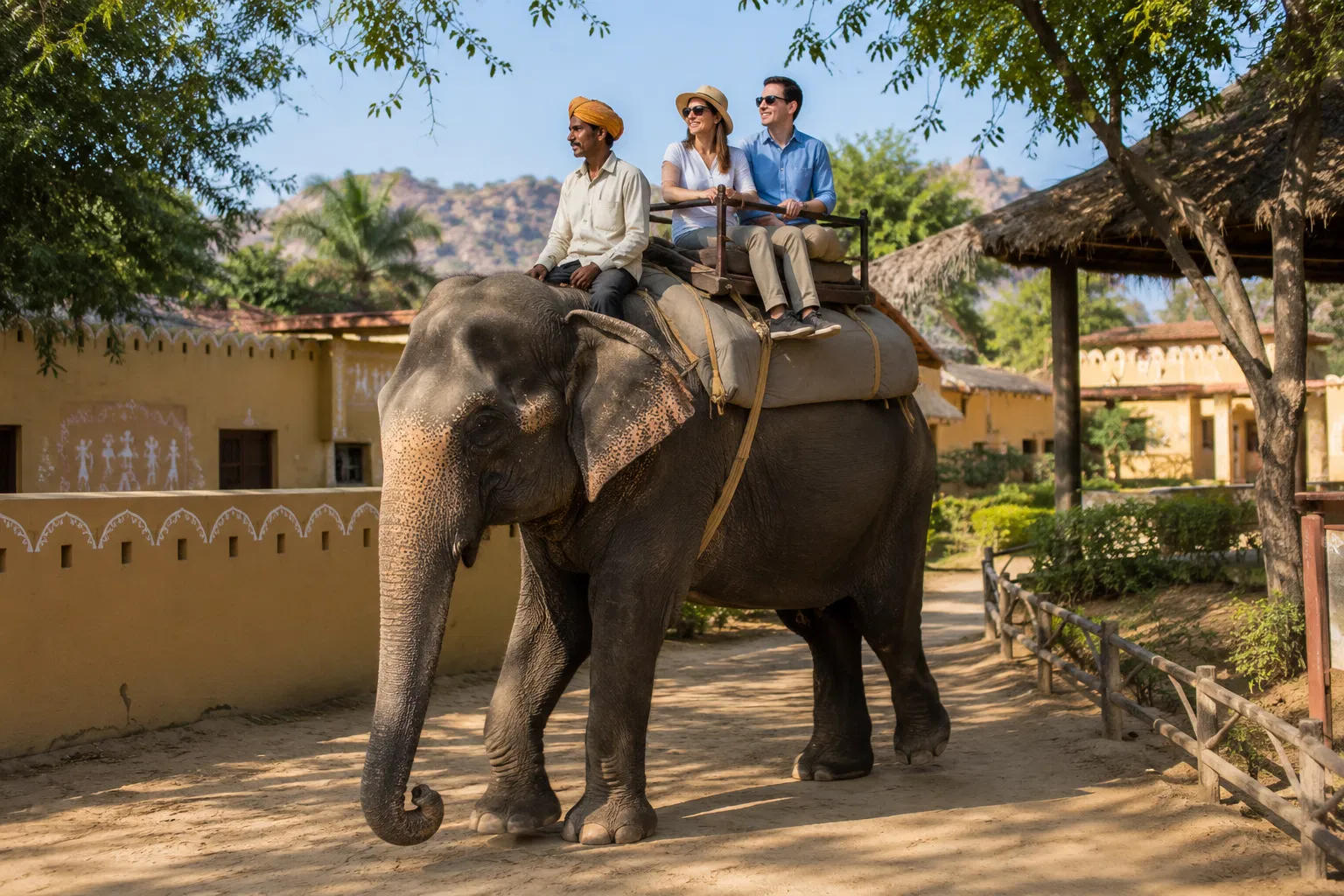 Elephant Village experience in Jaipur