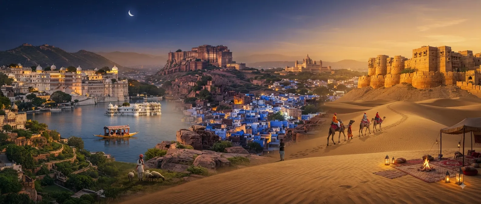 Udaipur – Jodhpur – Jaisalmer