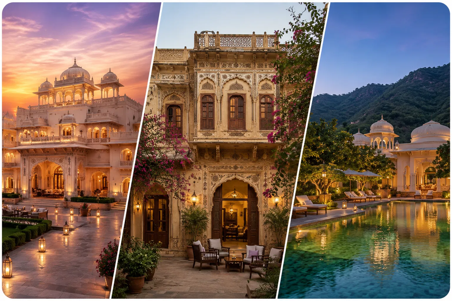 Palace hotels, heritage havelis and luxury retreats in Rajasthan