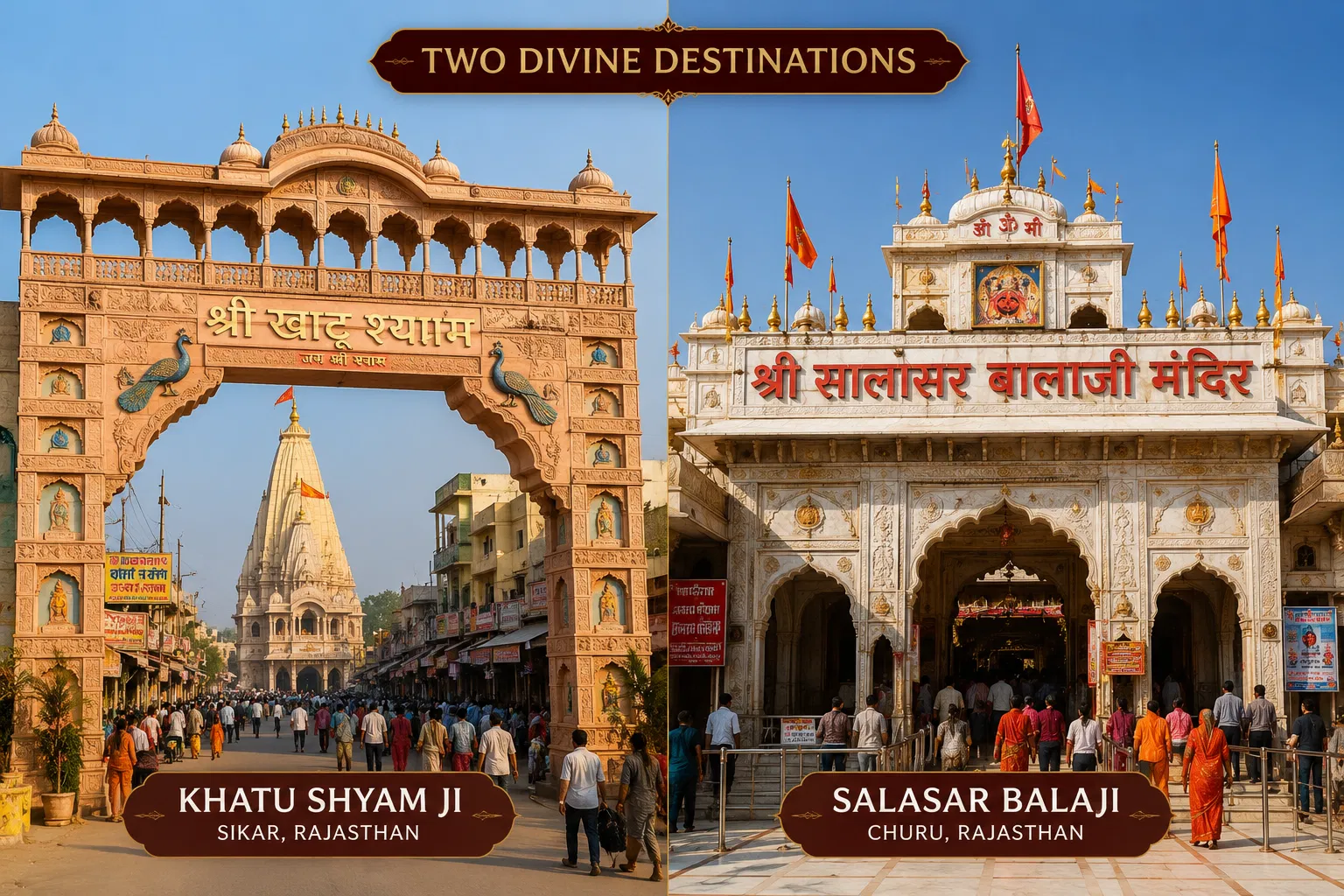 Khatu Shyam Ji Temple and darshan in Rajasthan