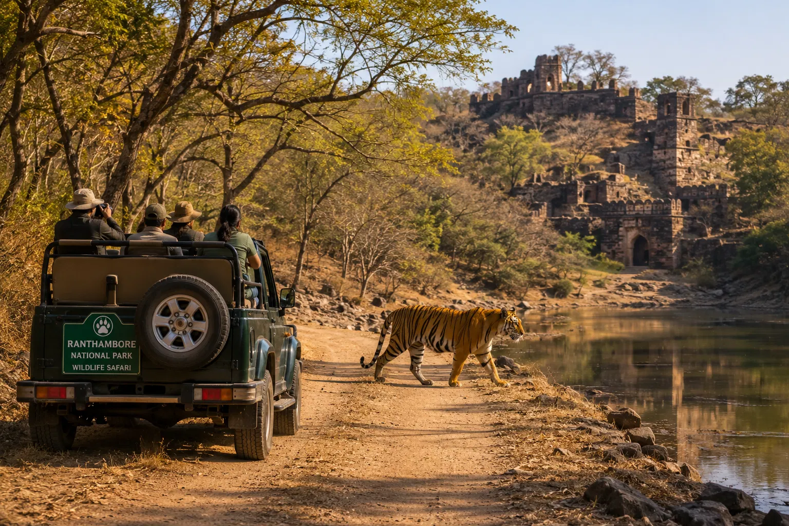 Wildlife safari in Ranthambore National Park