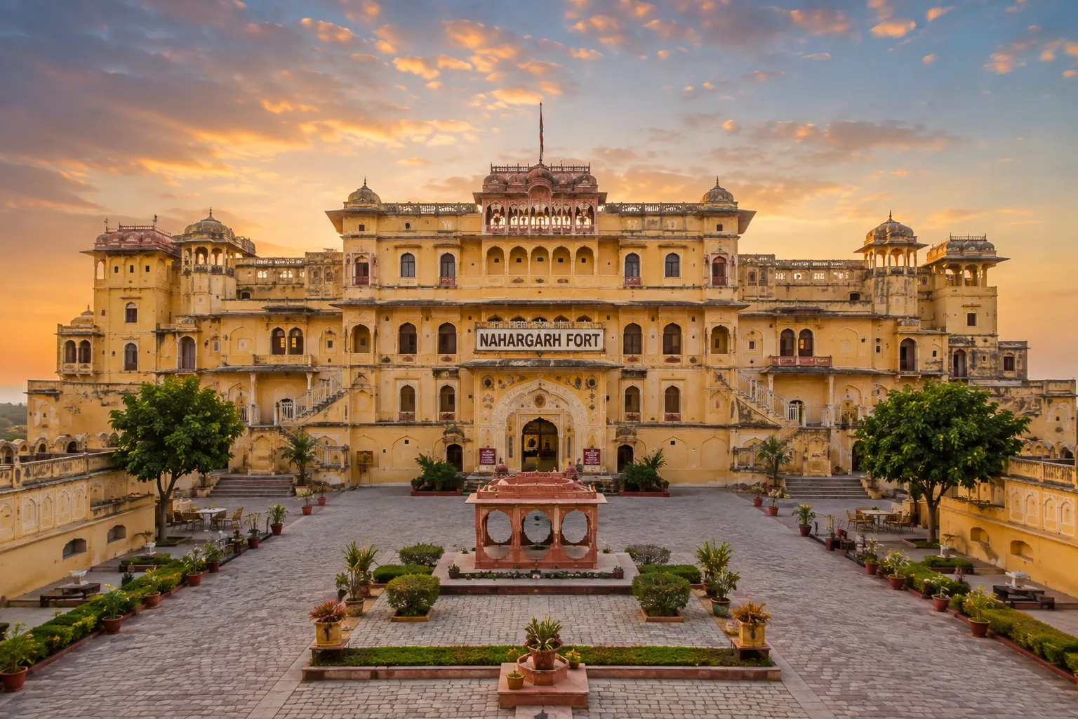 Nahargarh Fort — Jaipur, Udaipur & Mount Abu Tour