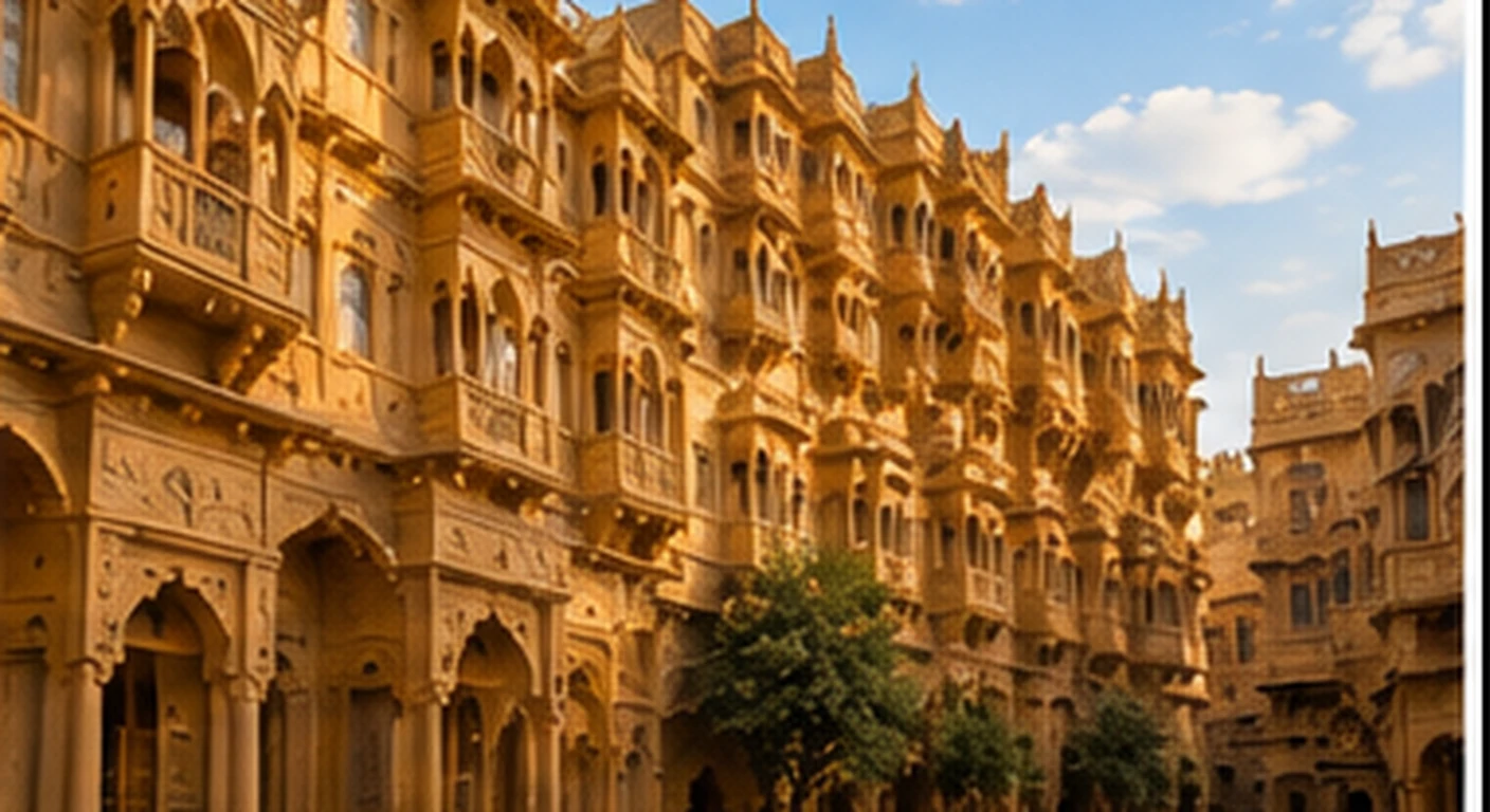 Jaisalmer Fort and golden heritage — Rajasthan Desert & Jaisalmer Tour