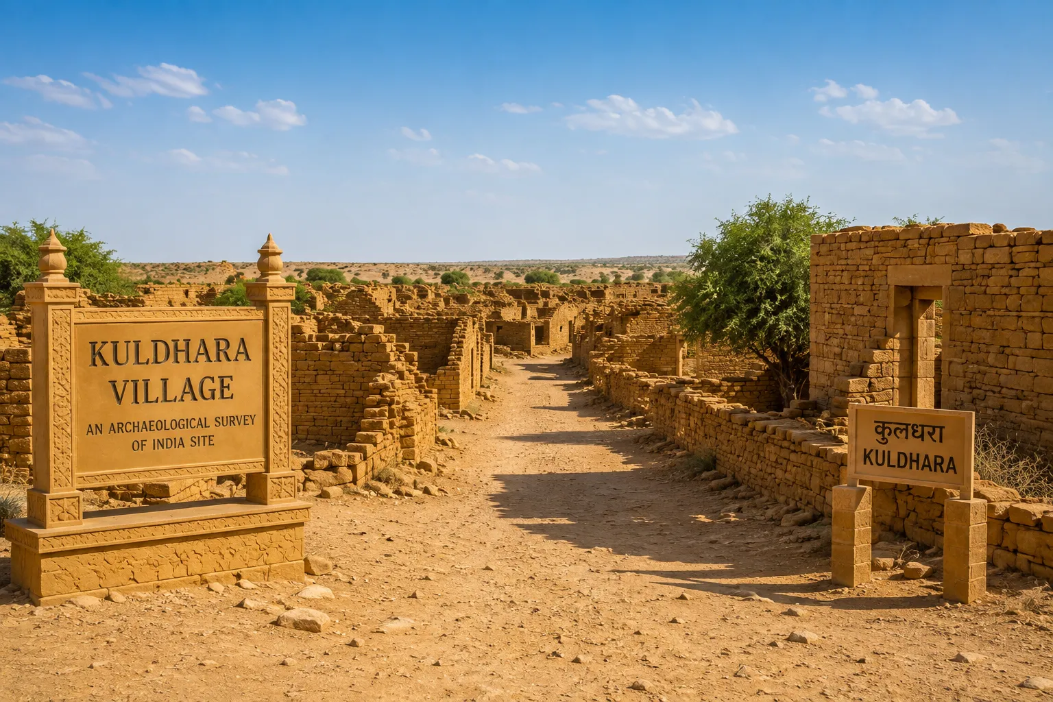 Kuldhara Village — Rajasthan Desert & Jaisalmer Tour