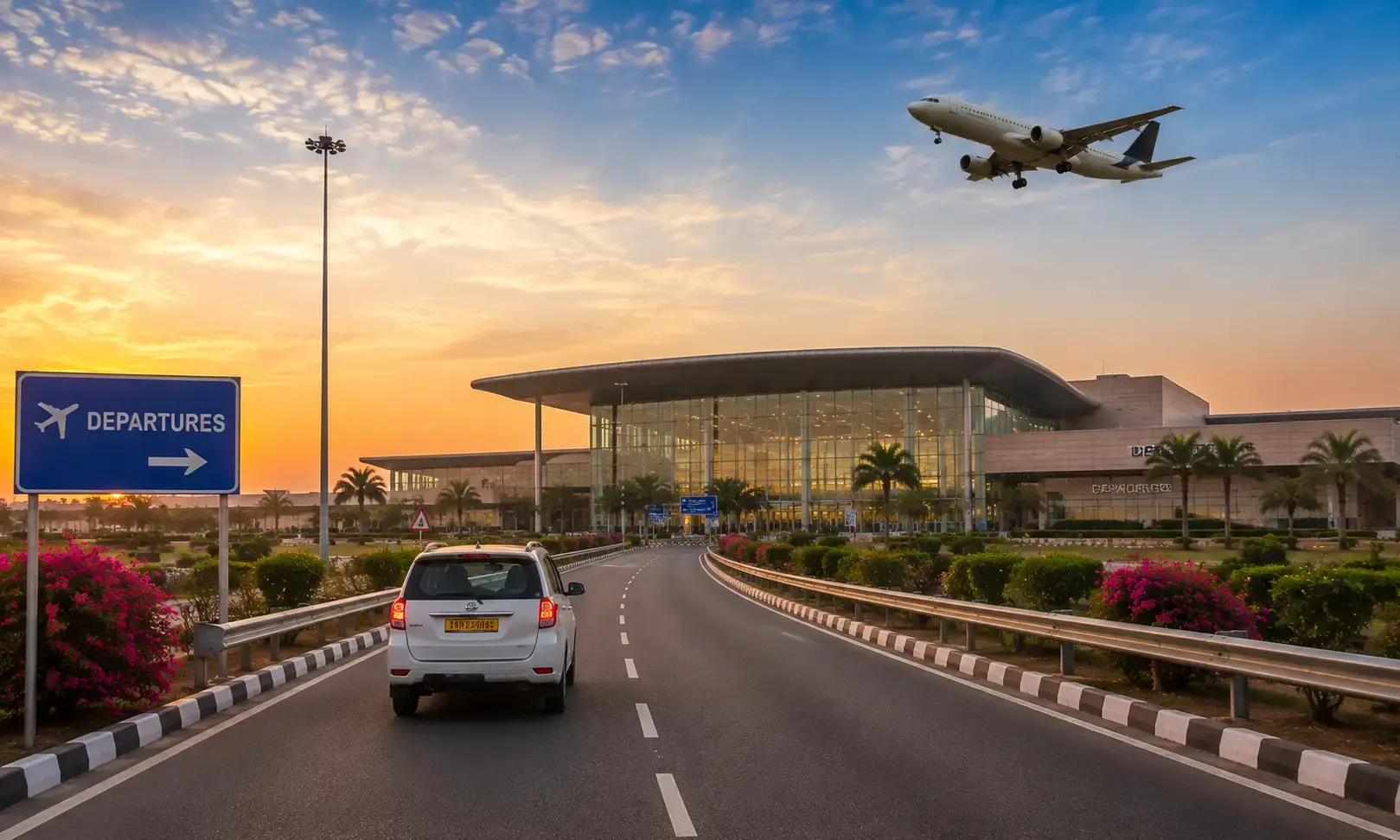 Jaisalmer airport departure — Rajasthan Desert & Jaisalmer Tour