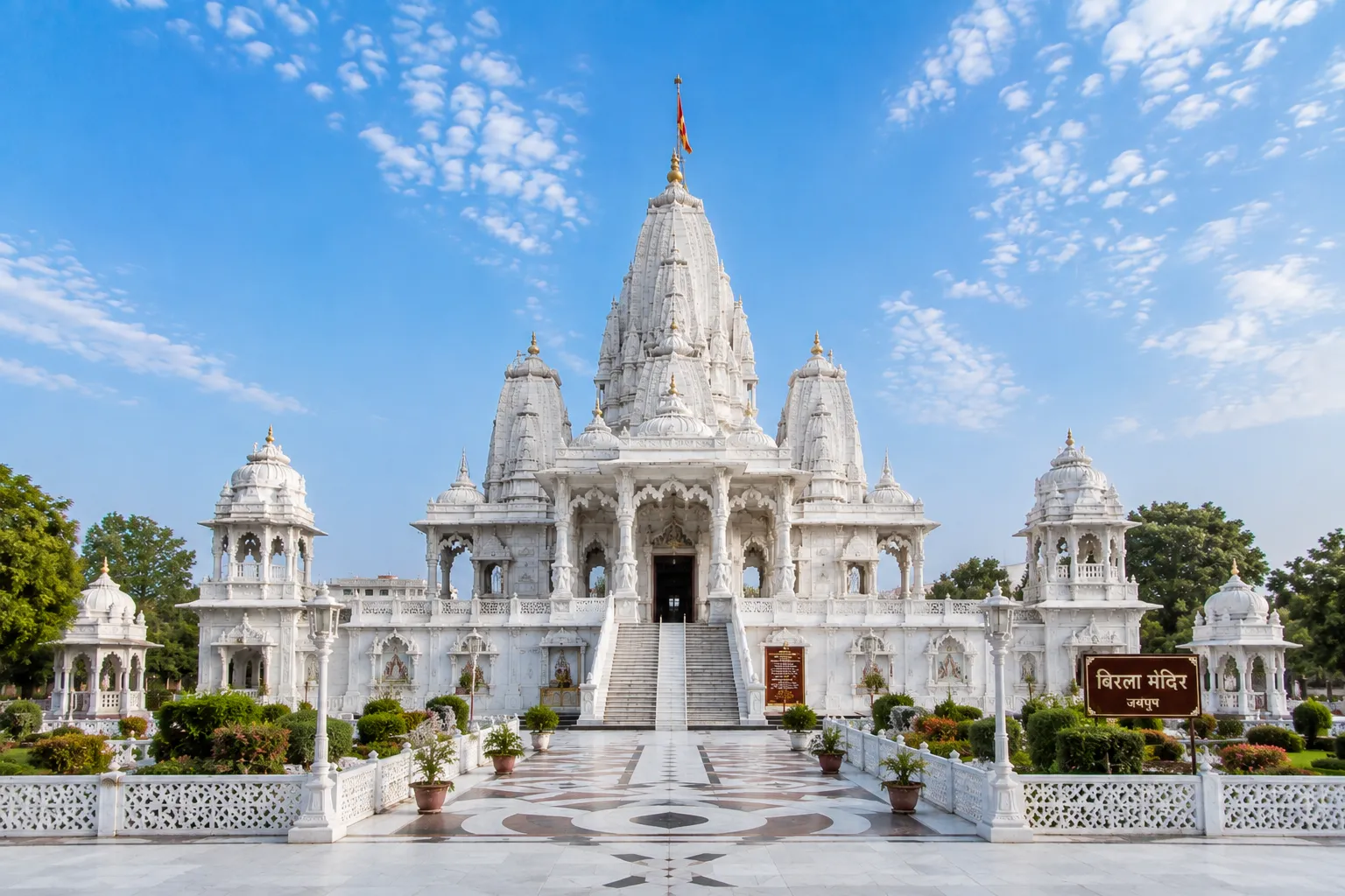 Birla Mandir Temple, Jaipur — Rajasthan Spiritual Circuit Tour
