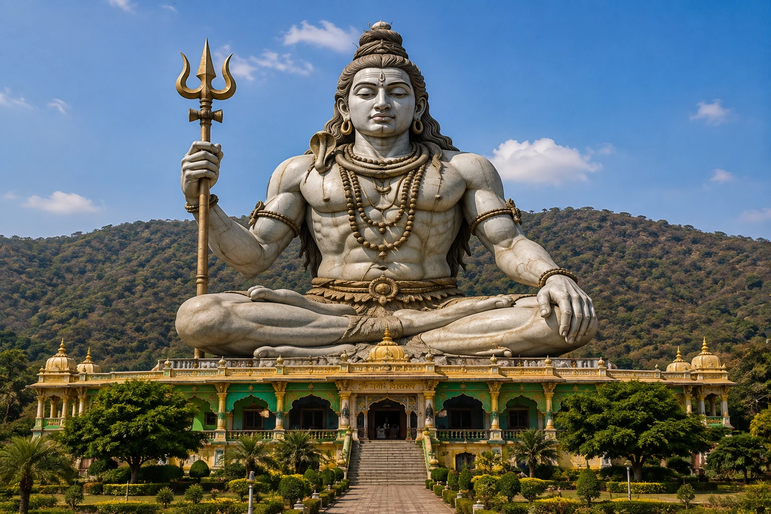 Shiva Statue at Nathdwara — Rajasthan Spiritual Circuit Tour